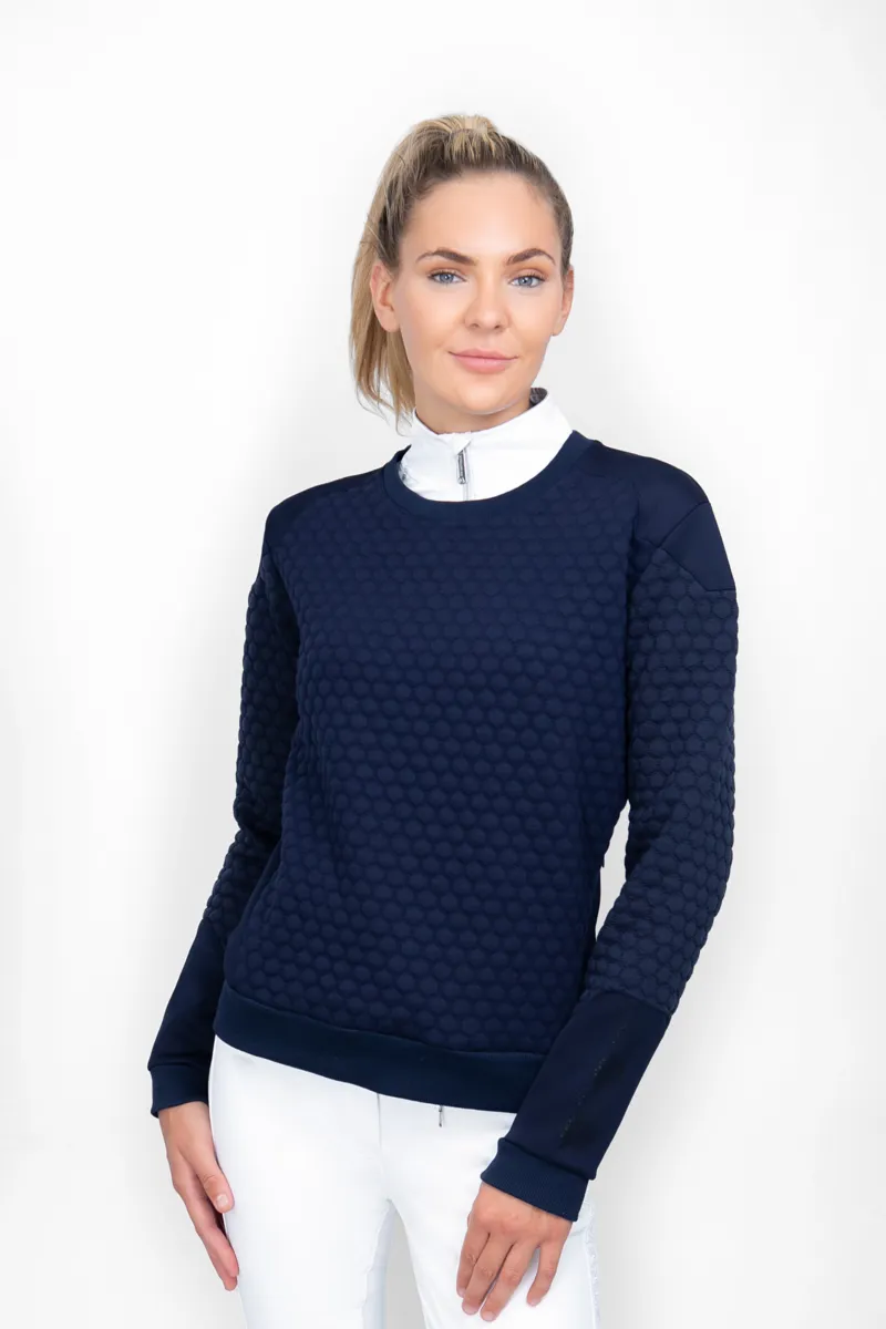 Coldstream Foulden Sweater - Navy-1